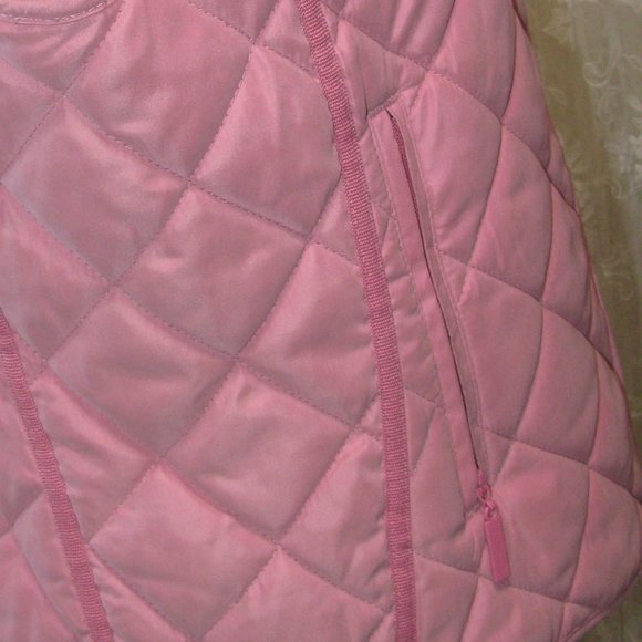 Pink Quilted Vest - Picture 6 of 8